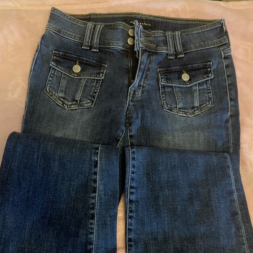 Aeropostal flared jeans